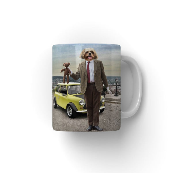 Silent Comedy Gentleman Custom Pet Coffee Mug | Personalised Pet Gift | Paw & Glory