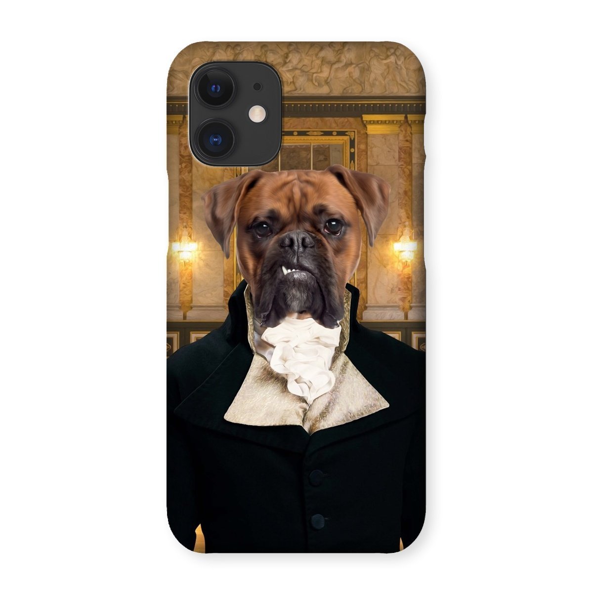 Regency Rival: Custom Pet Phone Case | royal pet portrait | Paw & Glory