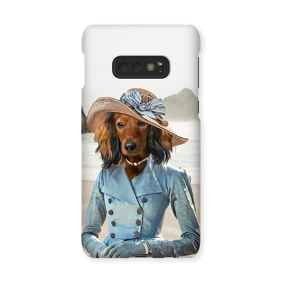Mrs Warleggan (Poldark Inspired): Custom Pet Phone Case - Paw & Glory - Dog Portraits - Pet Portraits