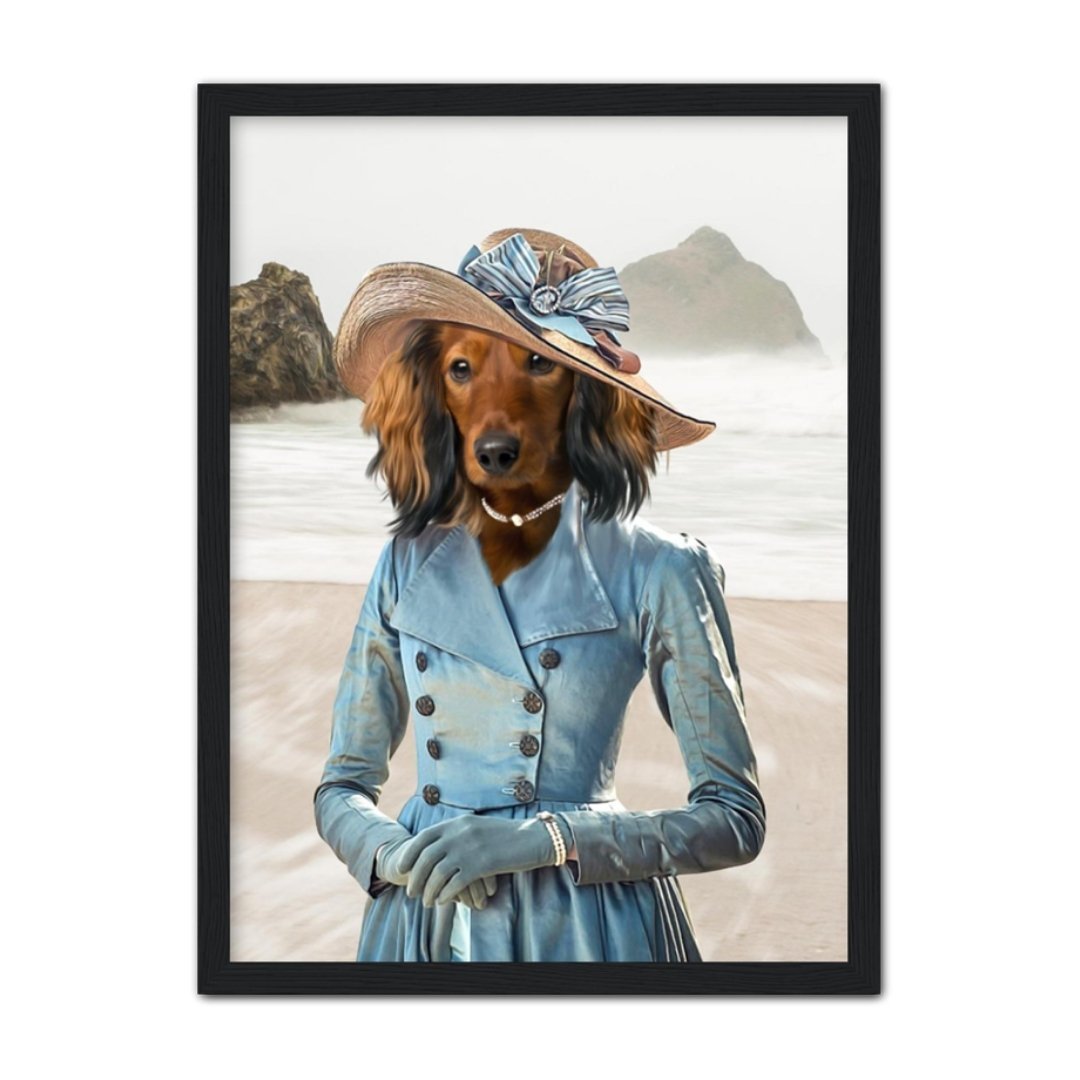 Regency Lady Custom Pet Portrait | Paw & Glory