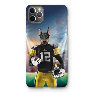Muttsburgh Steeler: Custom Pet Snap Phone Case - Paw & Glory - Dog Portraits - Pet Portraits