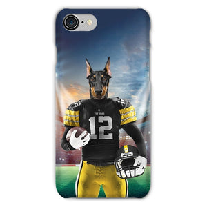 Muttsburgh Steeler: Custom Pet Snap Phone Case - Paw & Glory - Dog Portraits - Pet Portraits
