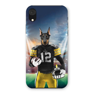 Muttsburgh Steeler: Custom Pet Snap Phone Case - Paw & Glory - Dog Portraits - Pet Portraits