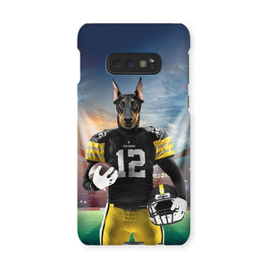 Muttsburgh Steeler: Custom Pet Snap Phone Case - Paw & Glory - Dog Portraits - Pet Portraits