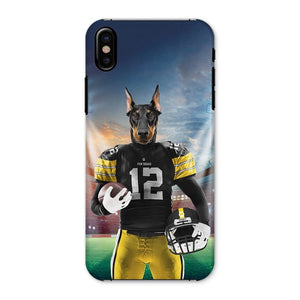 Muttsburgh Steeler: Custom Pet Snap Phone Case - Paw & Glory - Dog Portraits - Pet Portraits