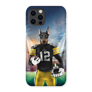 Muttsburgh Steeler: Custom Pet Snap Phone Case - Paw & Glory - Dog Portraits - Pet Portraits