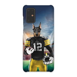 Muttsburgh Steeler: Custom Pet Snap Phone Case - Paw & Glory - Dog Portraits - Pet Portraits