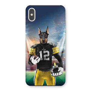 Muttsburgh Steeler: Custom Pet Snap Phone Case - Paw & Glory - Dog Portraits - Pet Portraits