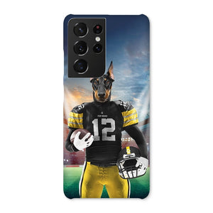 Muttsburgh Steeler: Custom Pet Snap Phone Case - Paw & Glory - Dog Portraits - Pet Portraits
