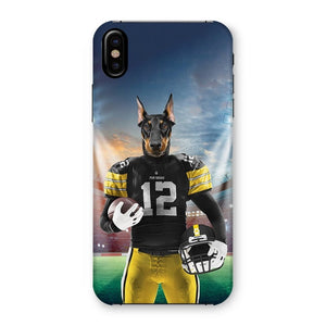 Muttsburgh Steeler: Custom Pet Snap Phone Case - Paw & Glory - Dog Portraits - Pet Portraits