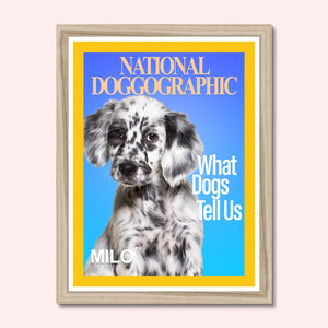 National Doggographic: Custom Pet Portrait - Paw & Glory - Dog Portraits - Pet Portraits