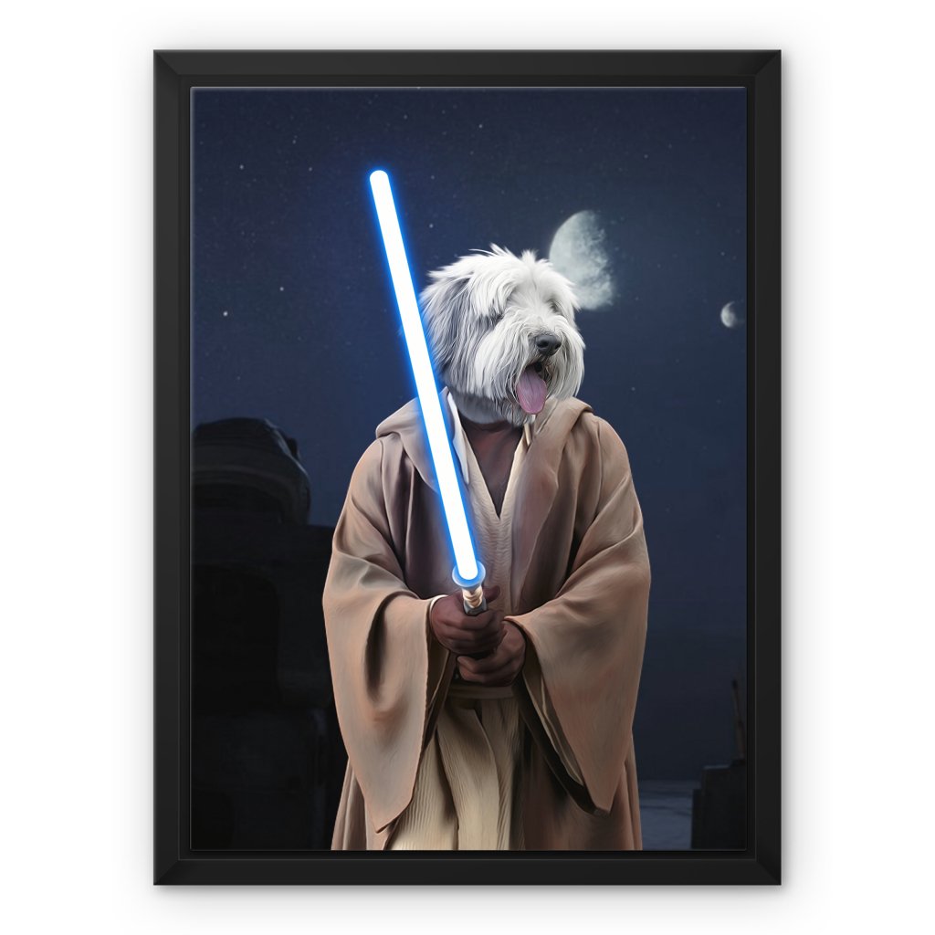 Galactic Mentor Custom Pet Canvas | Custom Pet Portrait Canvas | Paw & Glory
