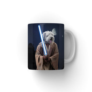 Obi Wan Kanobi (Star Wars Inspired): Custom Pet Coffee Mug - Paw & Glory - Dog Portraits - Pet Portraits