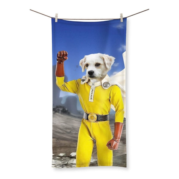 Anime Super Fighter Custom Pet Towel | Pet Lover Gift | Paw & Glory