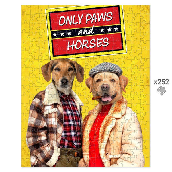Only Paws and Horses 2: Custom Pet Puzzle | royal pet portrait | Paw & Glory