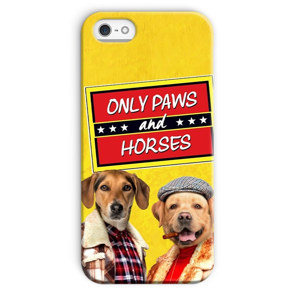 Only Paws & Horses 2: Custom Pet Phone Case - Paw & Glory - Dog Portraits - Pet Portraits