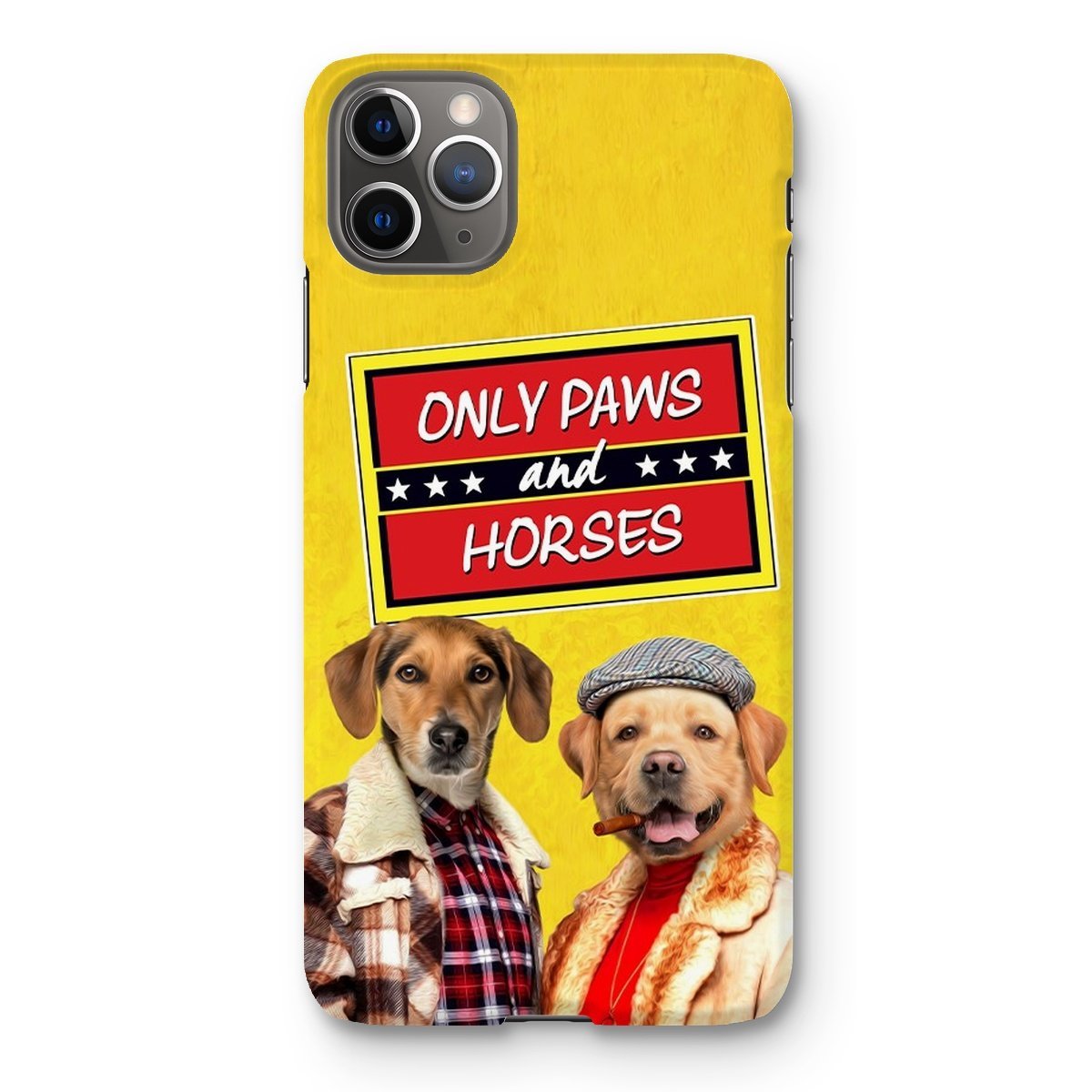Only Paws & Horses 2: Custom Pet Phone Case - Paw & Glory - Dog Portraits - Pet Portraits