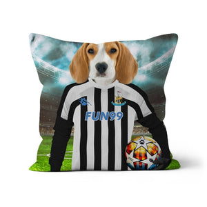 Paw Castle United Football Club: Custom Pet Pillow - Paw & Glory - Dog Portraits - Pet Portraits