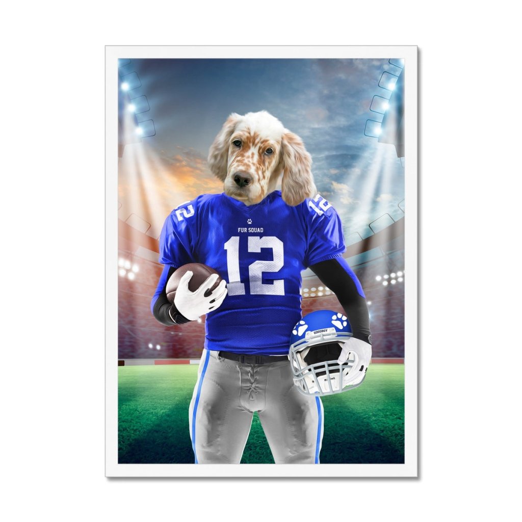 Paw York Giants: Custom Pet Portrait - Paw & Glory - Dog Portraits - Pet Portraits