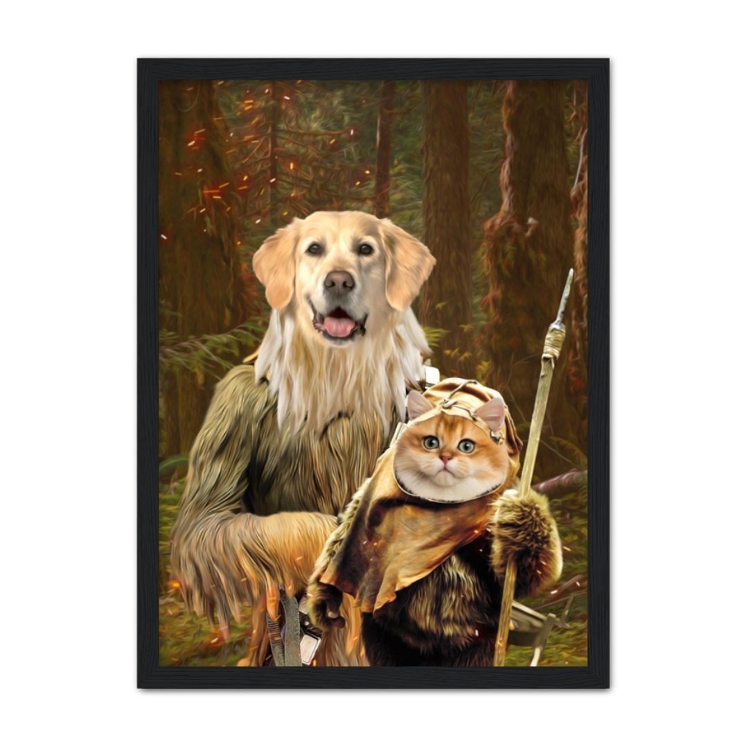 Galactic Sidekicks Custom Pet Portrait | Paw & Glory