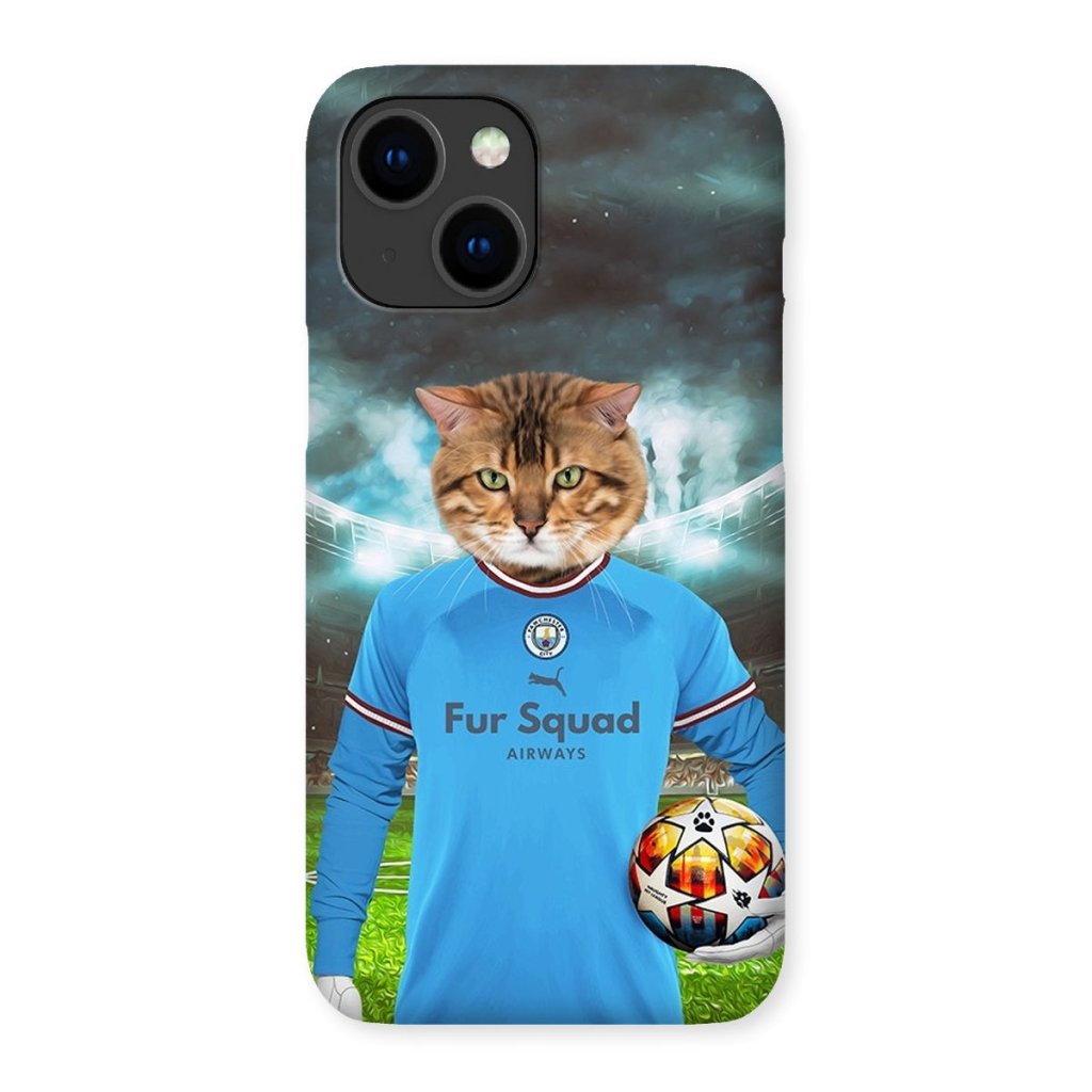 Pawchester City Football Club: Custom Pet Phone Case - Paw & Glory - Dog Portraits - Pet Portraits