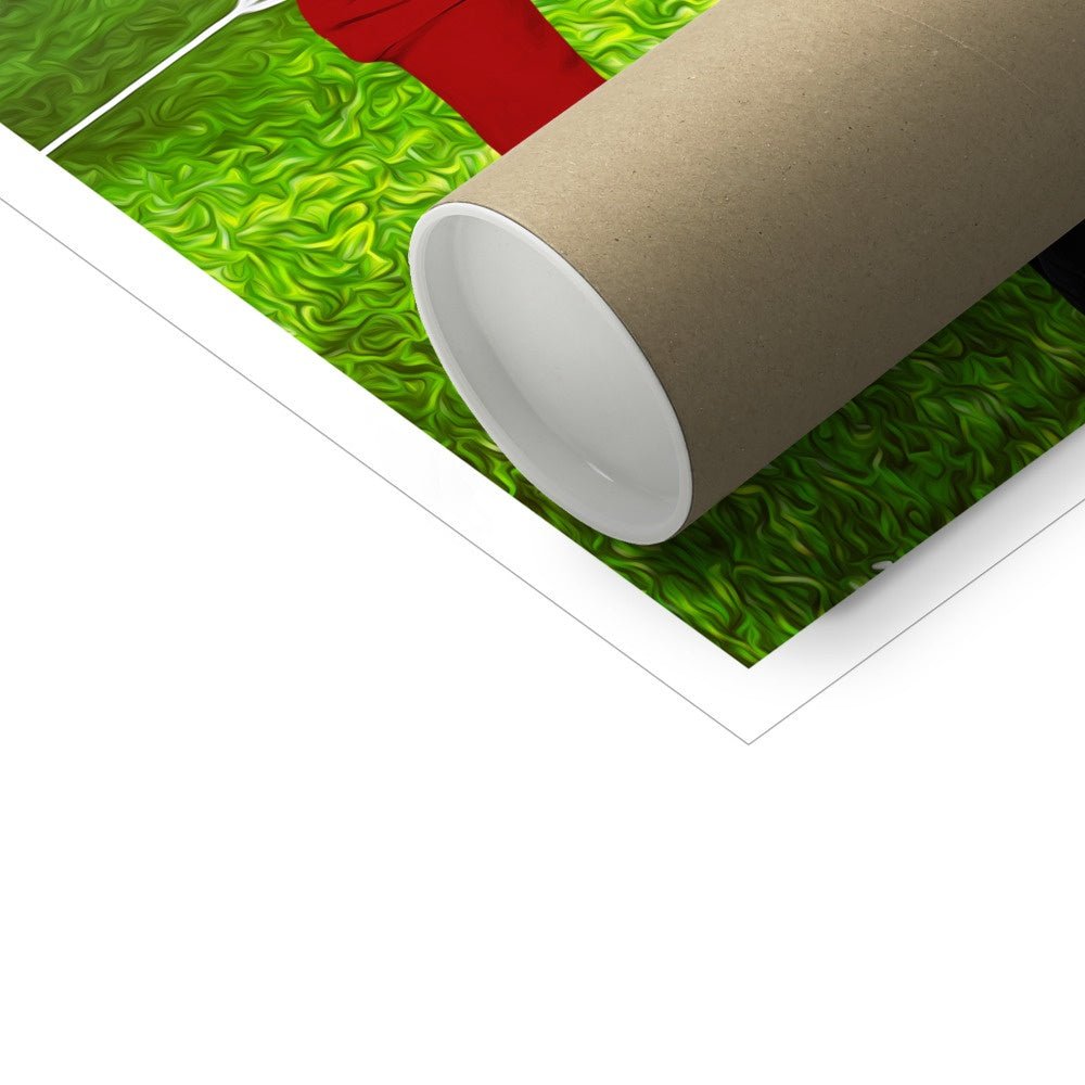 Pawchester United Football Club: Custom Pet Poster - Paw & Glory - Dog Portraits - Pet Portraits