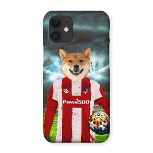 Pawtheletico Madrid Football Club: Custom Pet Snap Phone Case - Paw & Glory - Dog Portraits - Pet Portraits