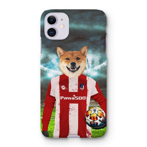 Pawtheletico Madrid Football Club: Custom Pet Snap Phone Case - Paw & Glory - Dog Portraits - Pet Portraits