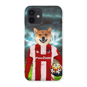 Pawtheletico Madrid Football Club: Custom Pet Snap Phone Case - Paw & Glory - Dog Portraits - Pet Portraits