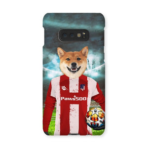 Pawtheletico Madrid Football Club: Custom Pet Snap Phone Case - Paw & Glory - Dog Portraits - Pet Portraits
