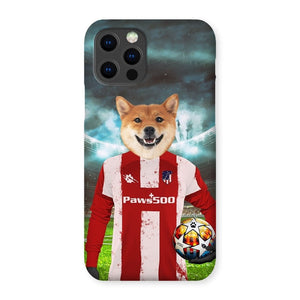 Pawtheletico Madrid Football Club: Custom Pet Snap Phone Case - Paw & Glory - Dog Portraits - Pet Portraits