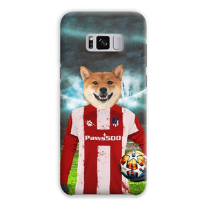 Pawtheletico Madrid Football Club: Custom Pet Snap Phone Case - Paw & Glory - Dog Portraits - Pet Portraits