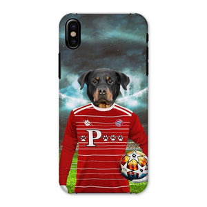 Pawyern Munich Football Club: Custom Pet Snap Phone Case - Paw & Glory - Dog Portraits - Pet Portraits