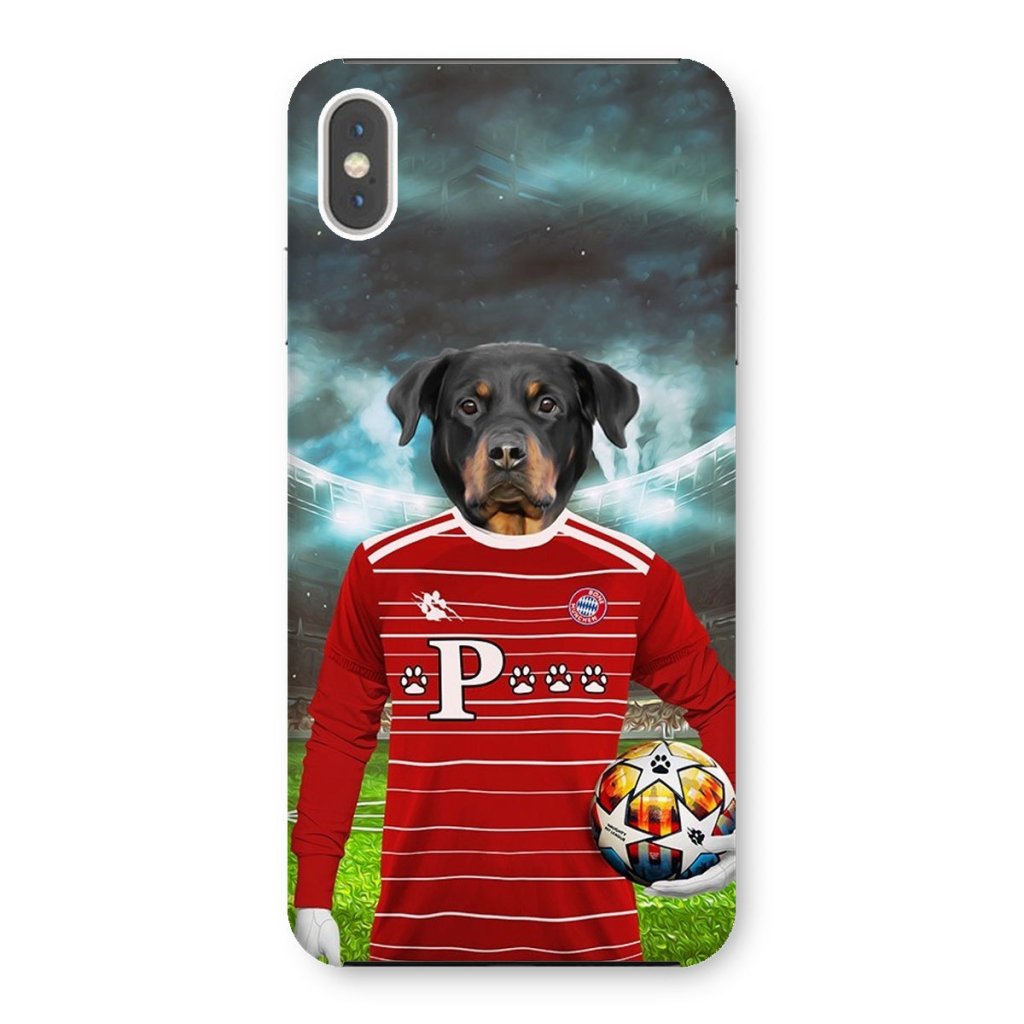Pawyern Munich Football Club: Custom Pet Snap Phone Case - Paw & Glory - Dog Portraits - Pet Portraits