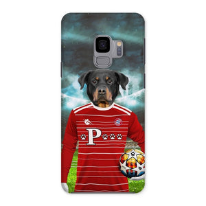 Pawyern Munich Football Club: Custom Pet Snap Phone Case - Paw & Glory - Dog Portraits - Pet Portraits