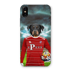 Pawyern Munich Football Club: Custom Pet Snap Phone Case - Paw & Glory - Dog Portraits - Pet Portraits