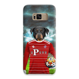 Pawyern Munich Football Club: Custom Pet Snap Phone Case - Paw & Glory - Dog Portraits - Pet Portraits