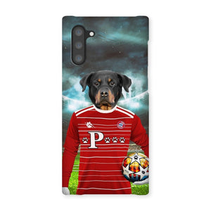 Pawyern Munich Football Club: Custom Pet Snap Phone Case - Paw & Glory - Dog Portraits - Pet Portraits