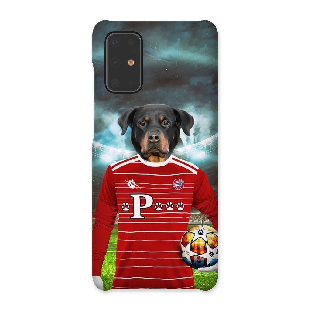 Pawyern Munich Football Club: Custom Pet Snap Phone Case - Paw & Glory - Dog Portraits - Pet Portraits
