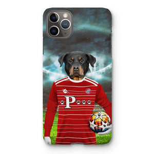 Pawyern Munich Football Club: Custom Pet Snap Phone Case - Paw & Glory - Dog Portraits - Pet Portraits