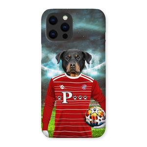 Pawyern Munich Football Club: Custom Pet Snap Phone Case - Paw & Glory - Dog Portraits - Pet Portraits
