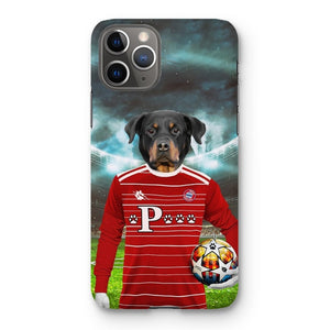 Pawyern Munich Football Club: Custom Pet Snap Phone Case - Paw & Glory - Dog Portraits - Pet Portraits