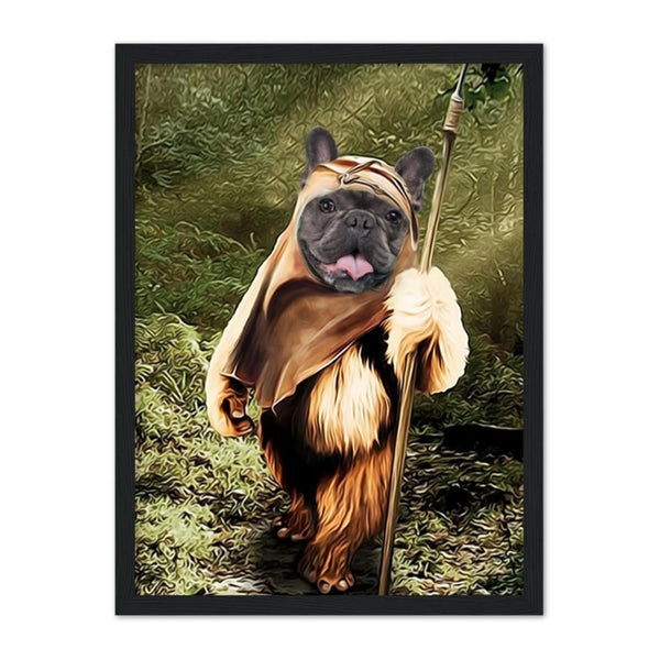 Forest Space Creature Custom Pet Portrait | Custom Pet Portrait | Paw & Glory