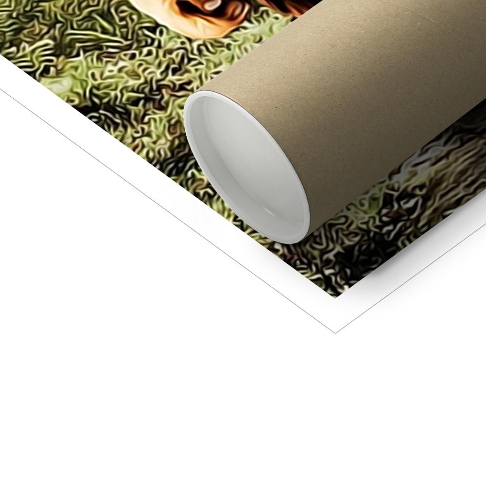 Pet E - Wok: Custom Pet Poster - Paw & Glory - Dog Portraits - Pet Portraits
