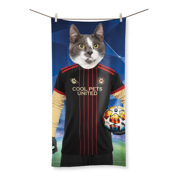 Petlanta United Football Club: Custom Pet Towel - Paw & Glory - Dog Portraits - Pet Portraits