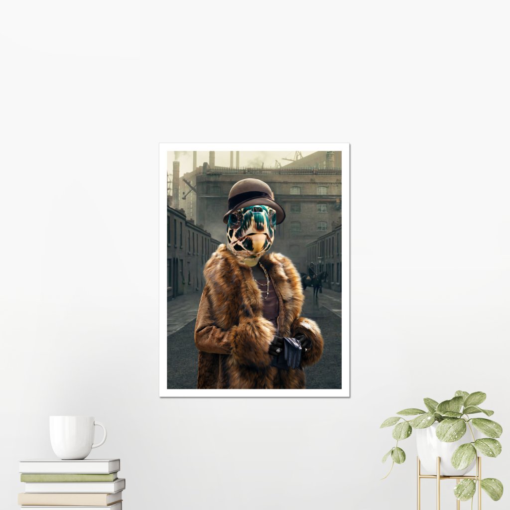 1920s Gangster | Custom Pet Portrait | Paw & Glory
