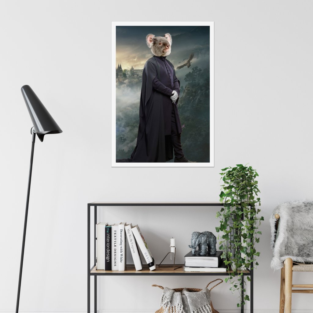Young Wizard | Custom Pet Portrait | Paw & Glory