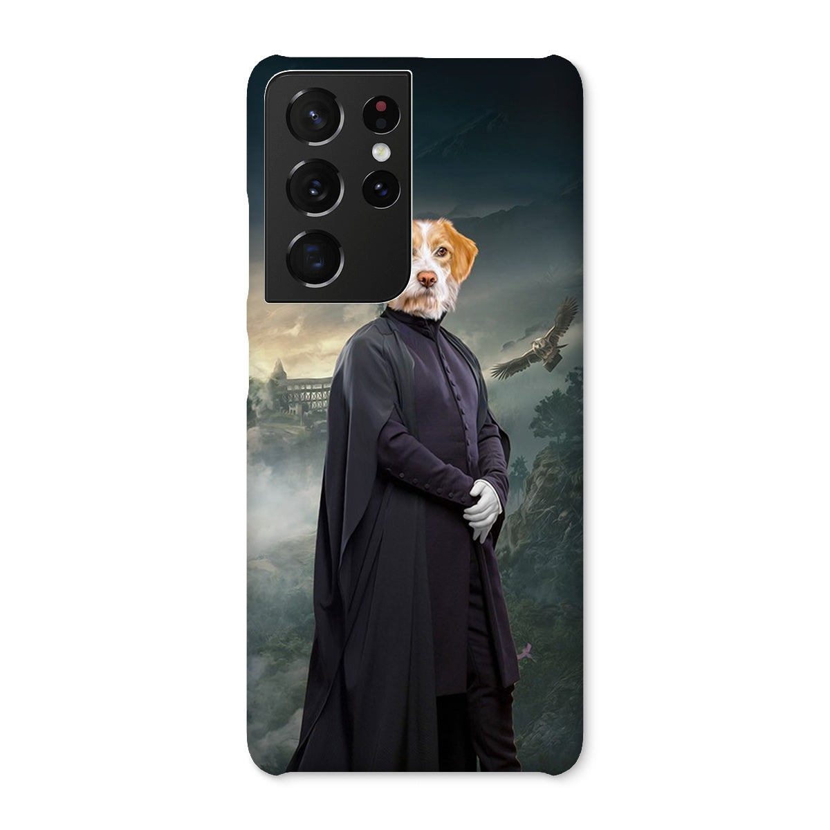 Professor Snape (Harry Potter Inspired): Custom Pet Phone Case - Paw & Glory - Dog Portraits - Pet Portraits
