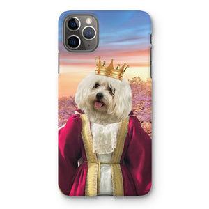 Queen Anne: Custom Pet Phone Case - Paw & Glory - Dog Portraits - Pet Portraits