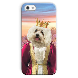 Queen Anne: Custom Pet Phone Case - Paw & Glory - Dog Portraits - Pet Portraits